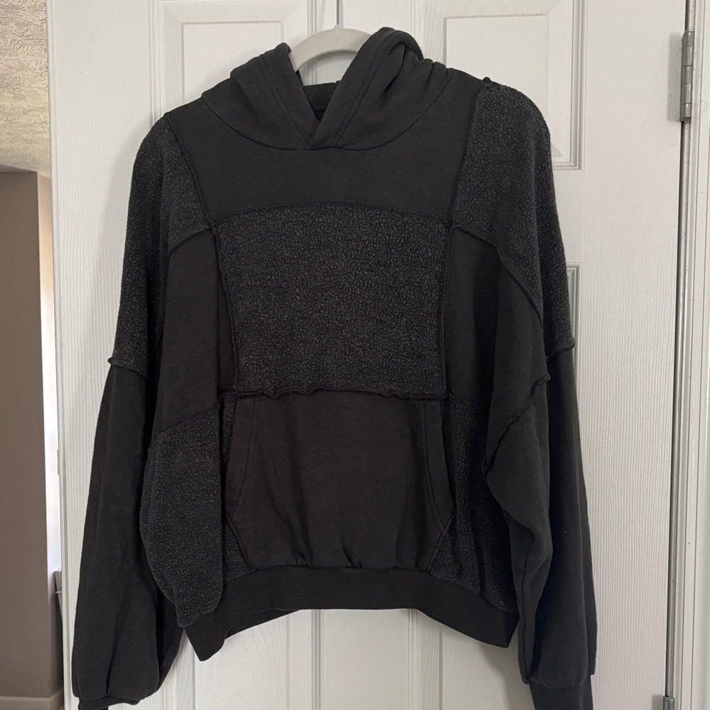 Black Hooded Sweatshirt
